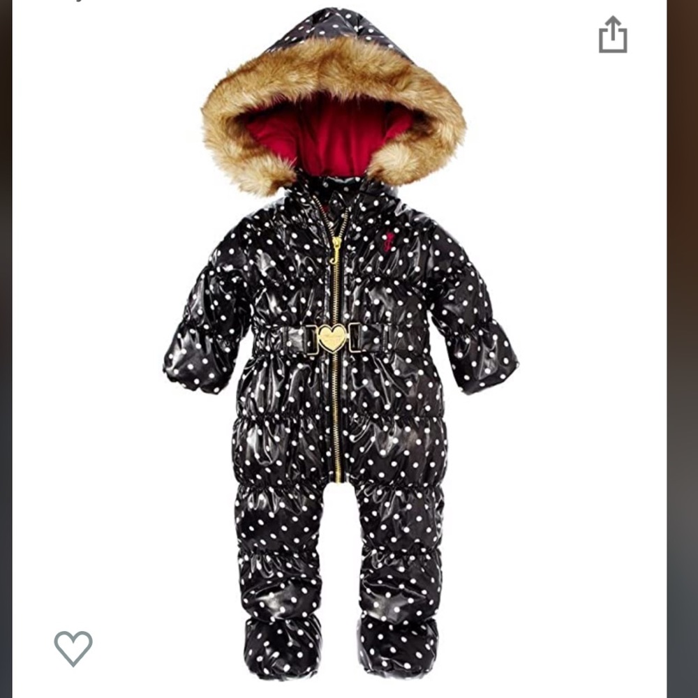 Juicy couture Snow suit 0-3 months